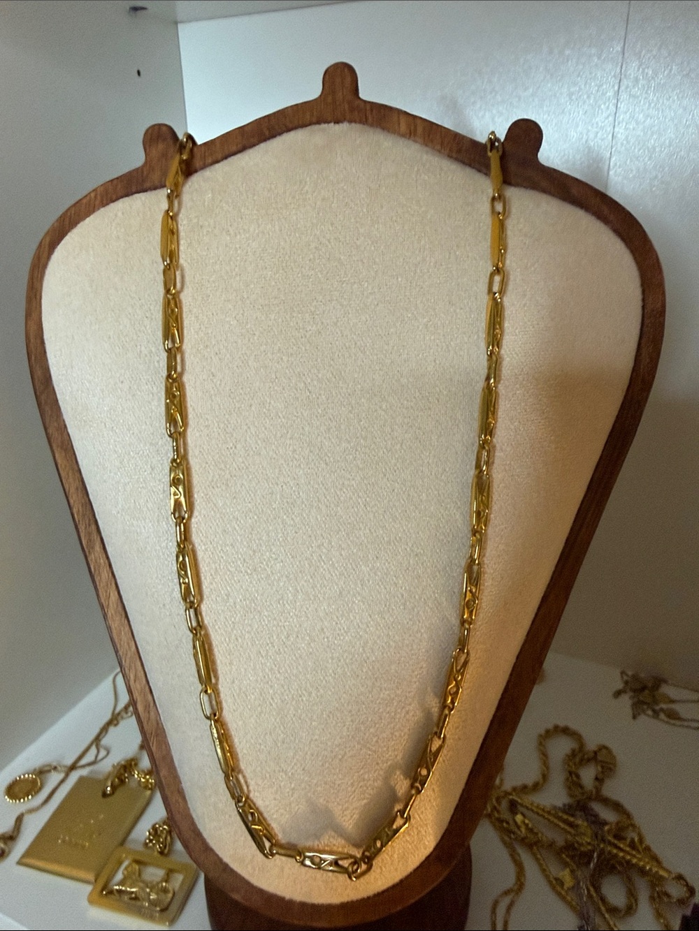 Celine Clothespin Long Necklace